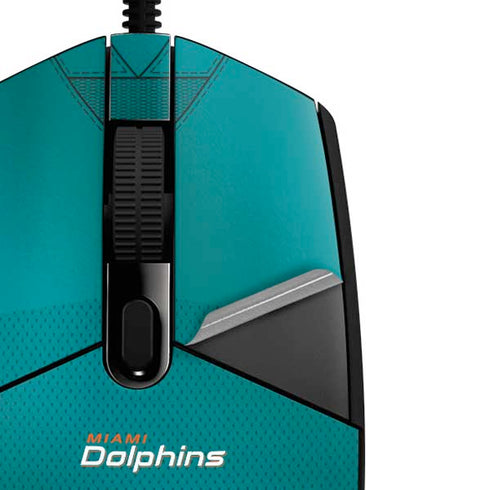 NFL Miami Dolphins Team Jersey G203 Prodigy RGB Wired Gaming Mouse Skin